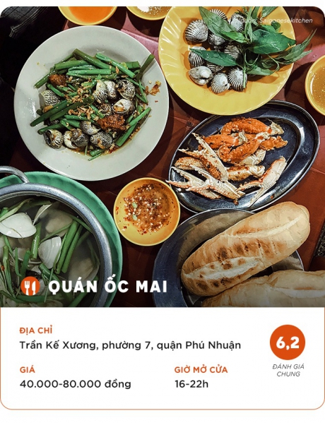 Quán ốc đêm ở TP.HCM