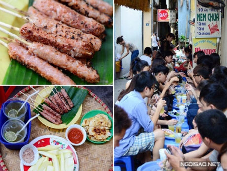 Những con ngõ Hà Nội nổi danh nhờ quà vặt