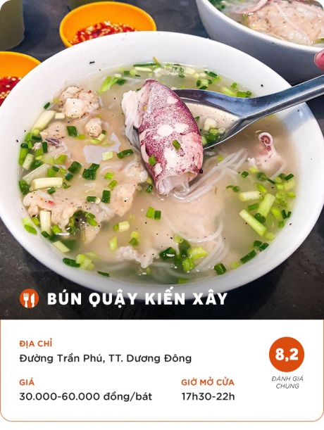 Thưởng thức bún ngon ở Phú Quốc